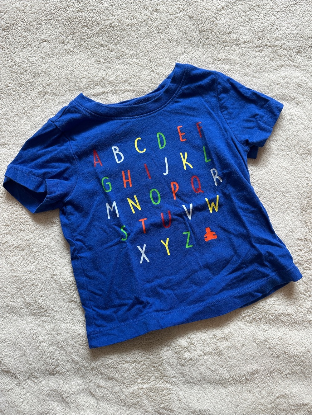 BabyGap Blue Alphabet Tee - 24M